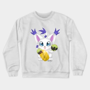 Lucky Gatomon Crewneck Sweatshirt